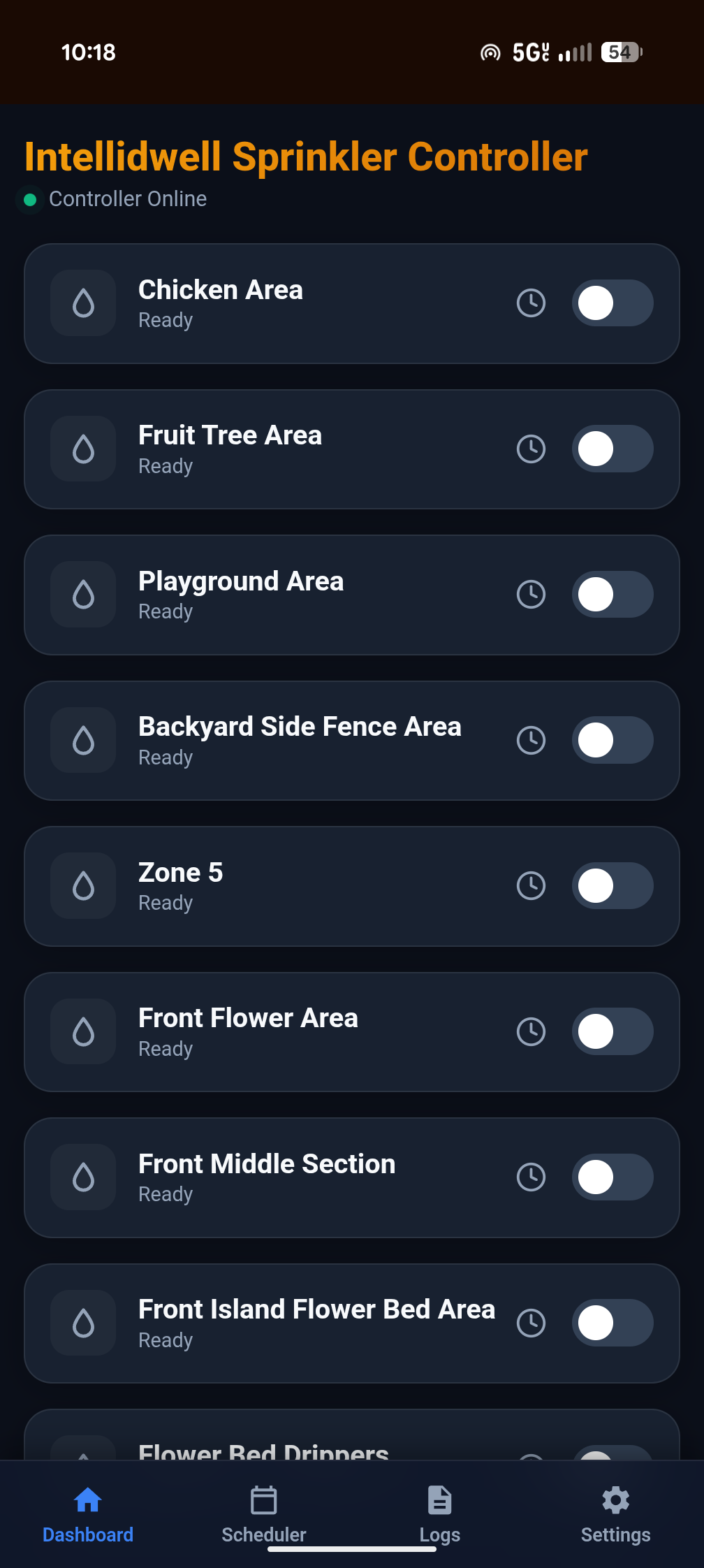 Firmware UI Home